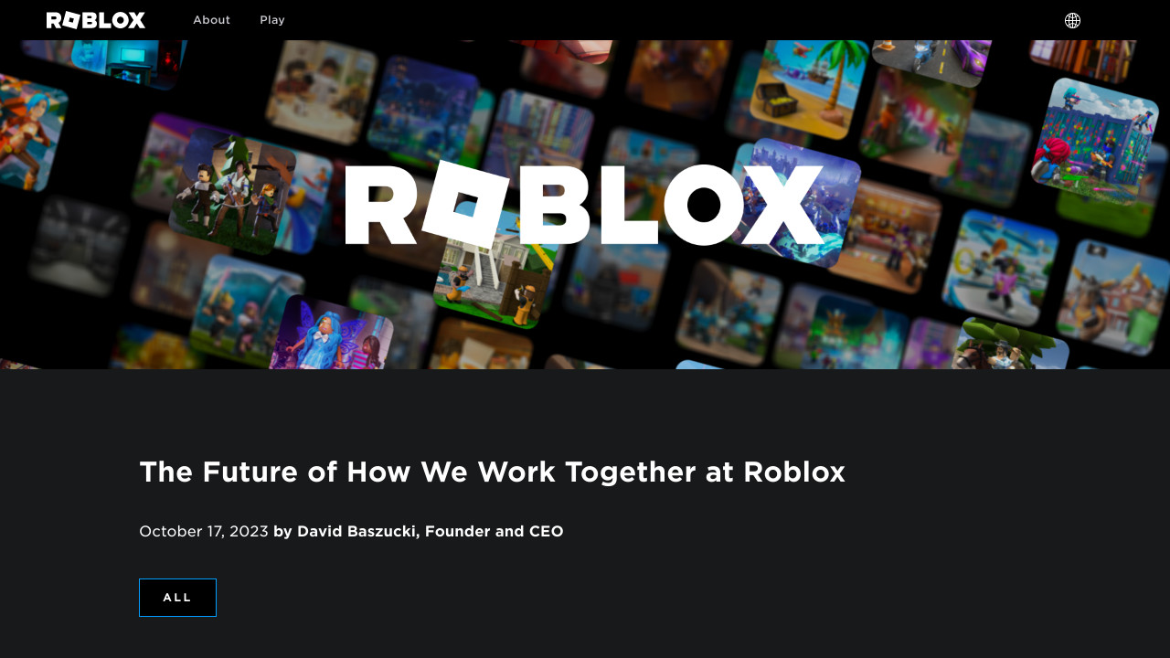 The Future of How We Work Together at Roblox - Roblox Blog